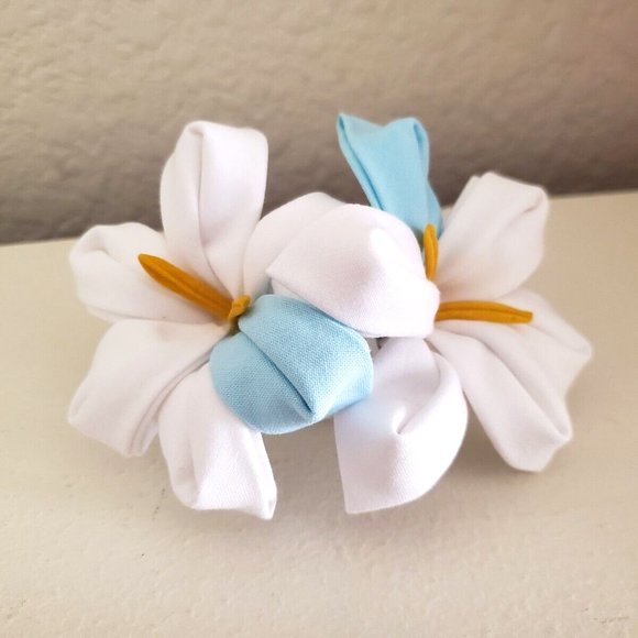 Genshin Impact Custom Handmade Lumine Cosplay Flower Hair Clip main image 5